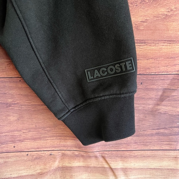 Lacoste Men's Sport Long Sleeve Outlined Big Croc Full Zip Hoodie - Picture 4 of 7